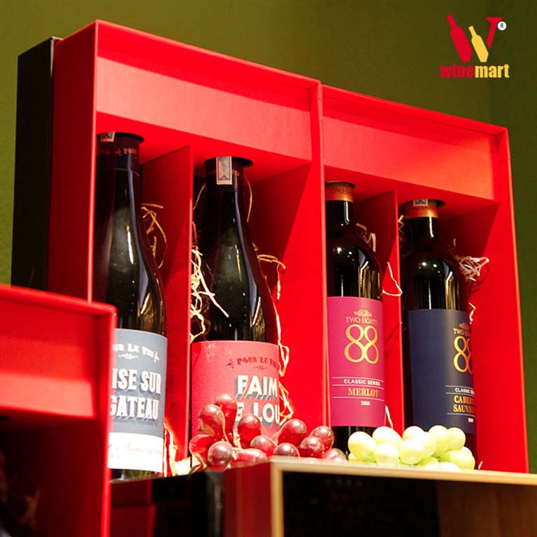 Winemart là đơn vị cung cấp hộp quà tặng rượu vang uy tín ở tphcm