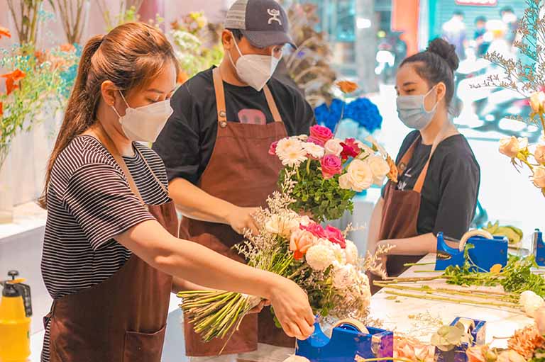 Thị Mẹ Flowers - shop hoa tươi khai trương quận 4 chất lượng