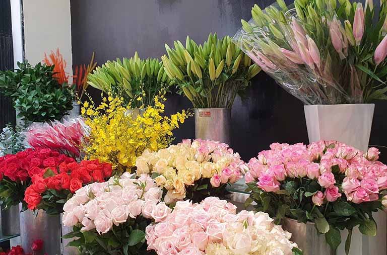 Cửa hàng hoa tươi Sài Gòn Follow