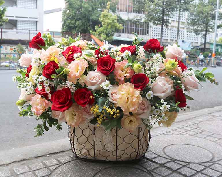 Shop hoa Sài Gòn là địa chỉ bán hoa tươi đáng tin cậy tại tphcm