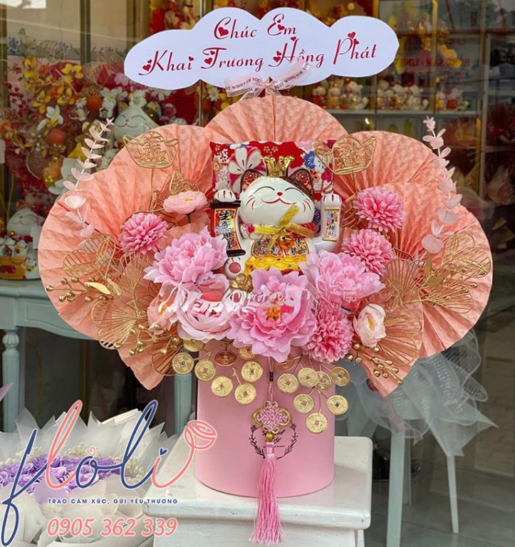 shop bán mèo thần tài tặng khai trương