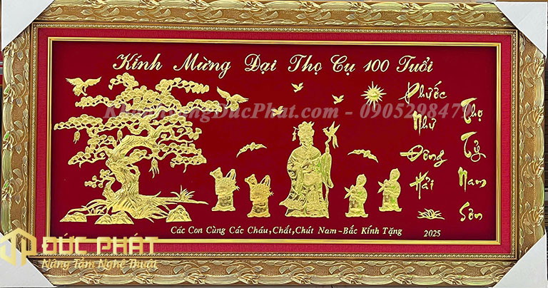 quà mừng đại thọ 100 tuổi