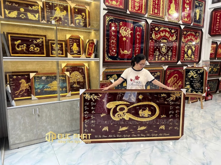 tranh quà tặng chế tác riêng tại Đức Phát Gold tranh quà tặng chế tác riêng tại Đức Phát Gold