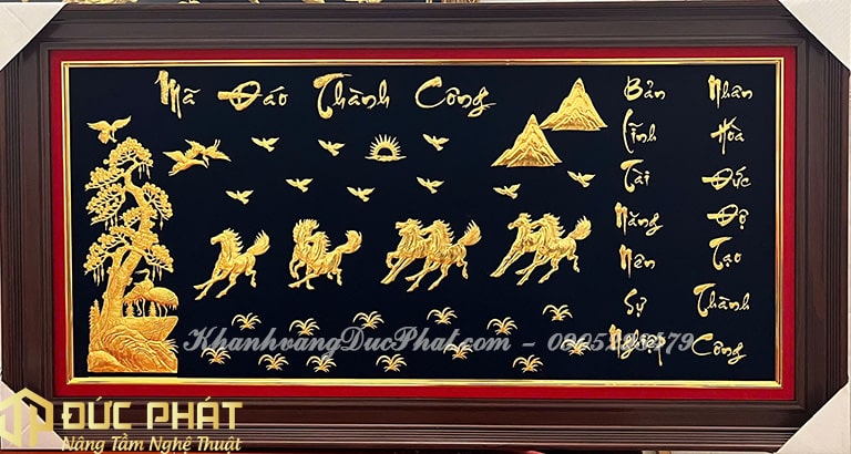 khánh vàng mã đáo thành công